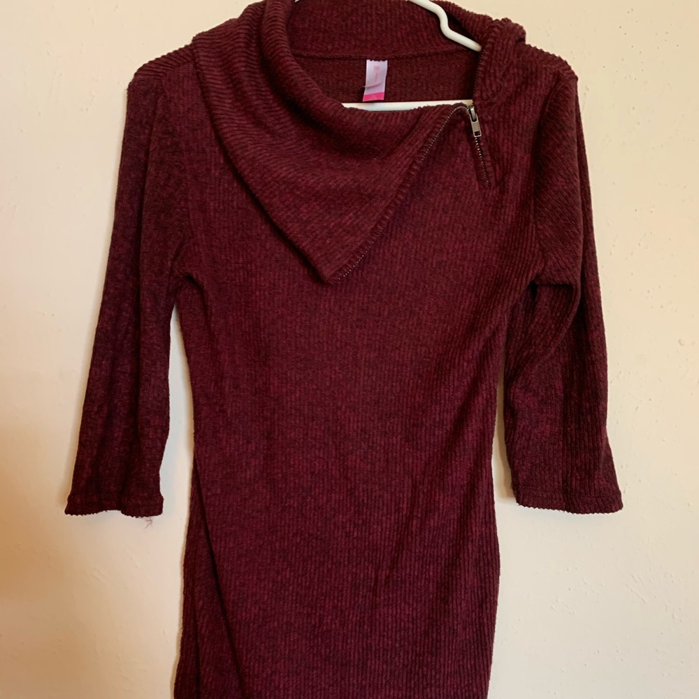 ❤️3/20❤️No Boundaries knit sweater dress medium